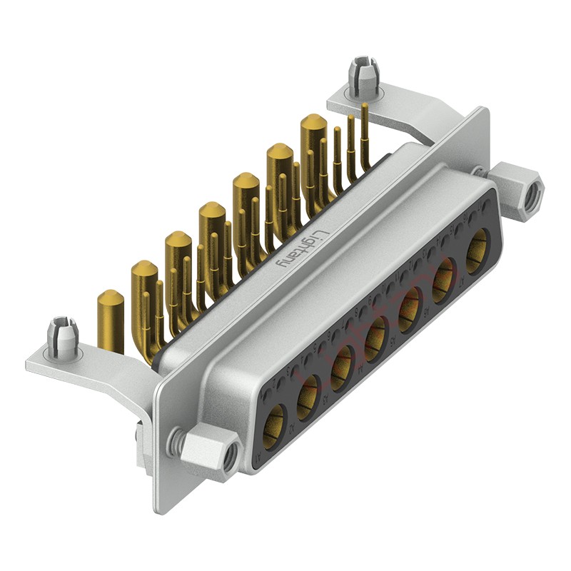 24W7母PCB弯插板/铆支架12.2/大电流20A