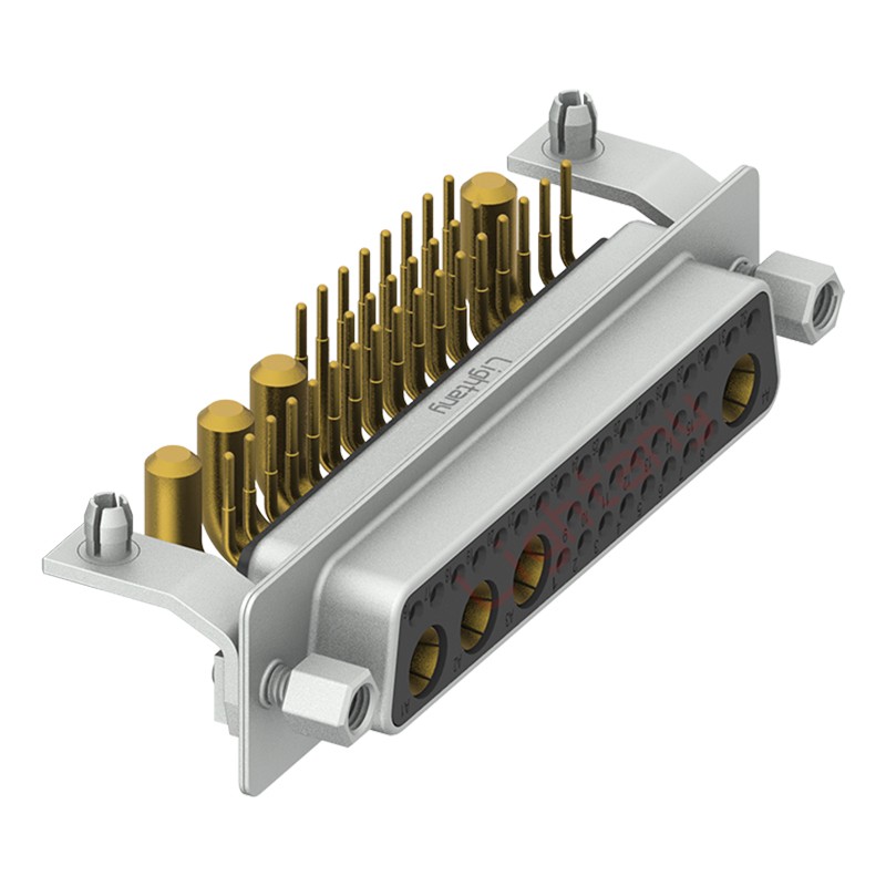 36W4母PCB弯插板/铆支架12.2/大电流40A