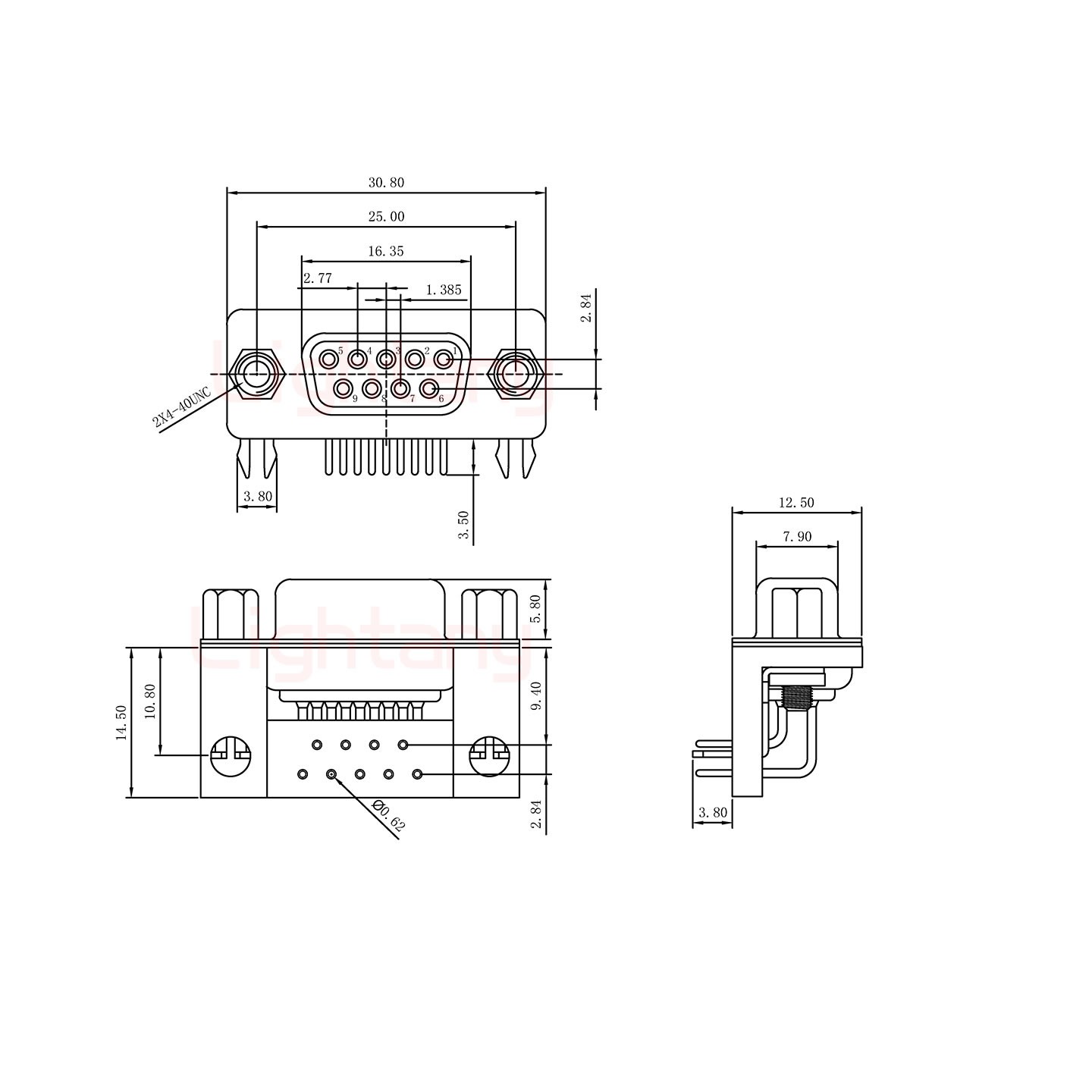 DR9 母 弯插板9.4 塑料支架10.8 锁螺丝 冲针