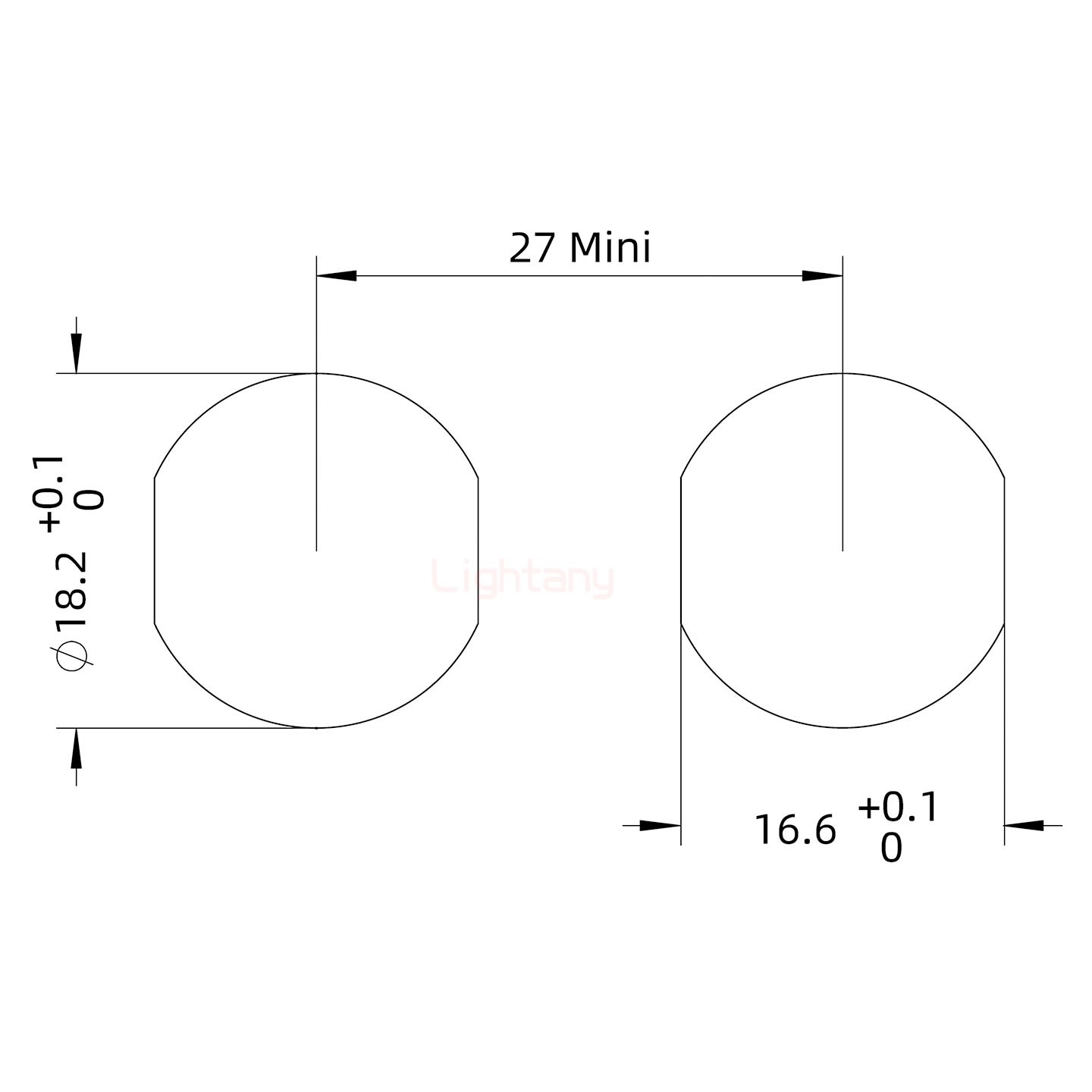 ECG.3B.002.CLL双螺母插座 焊线