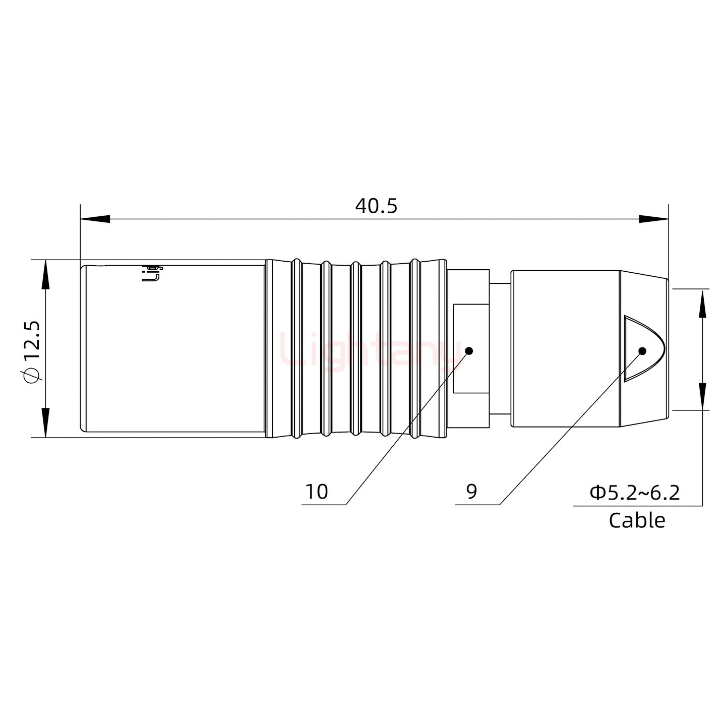 PHG.1B.002.CLLD62推拉自锁浮动插座