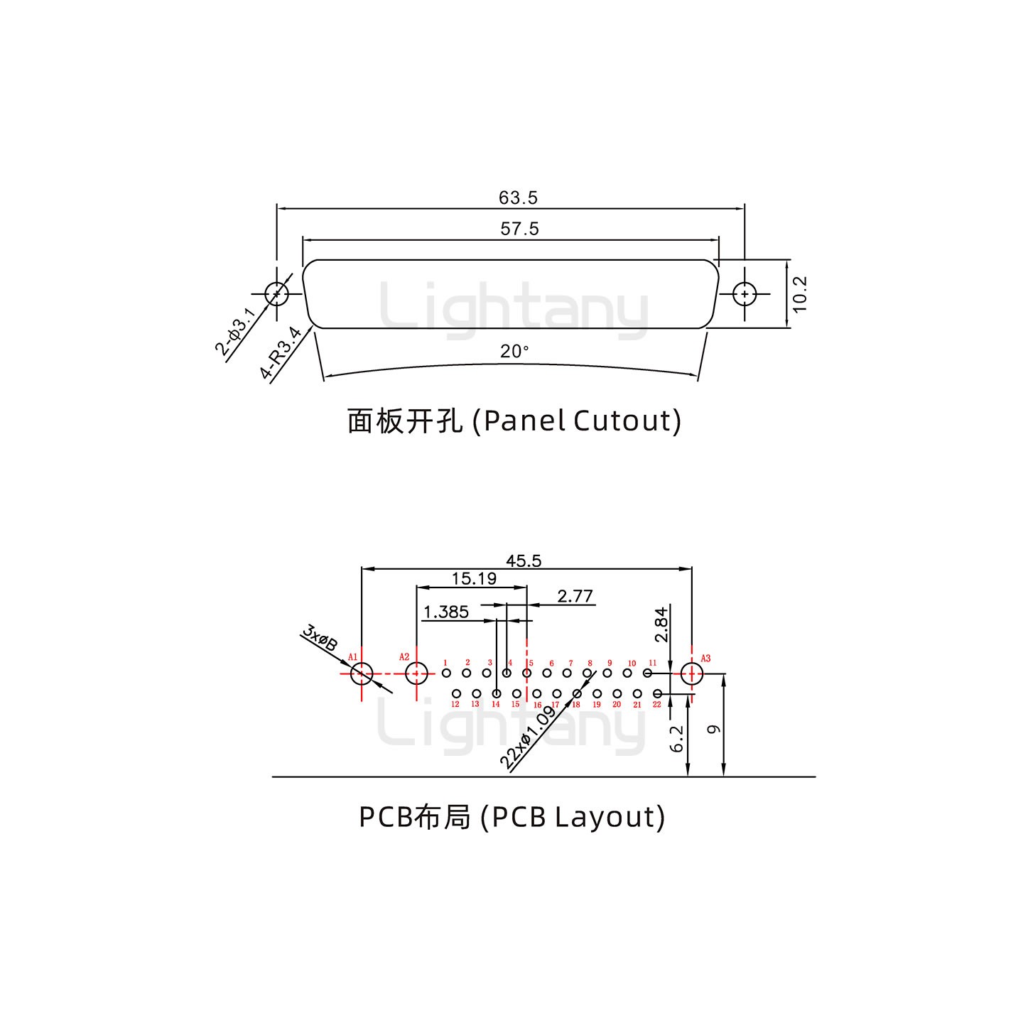 防水25W3公弯插板/铆支架/锁螺丝/大电流40A