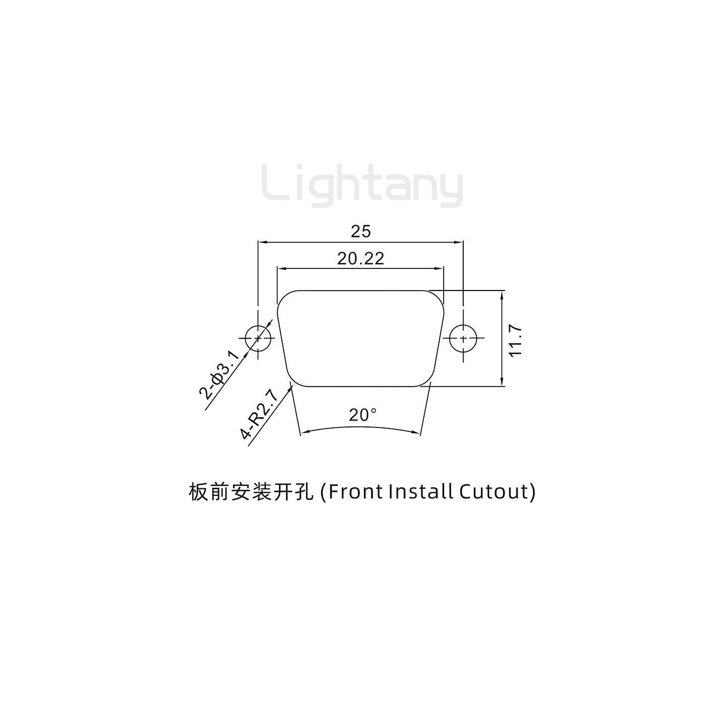 1W1母焊线式/锁螺丝螺母+防水垫片/射频同轴50欧姆