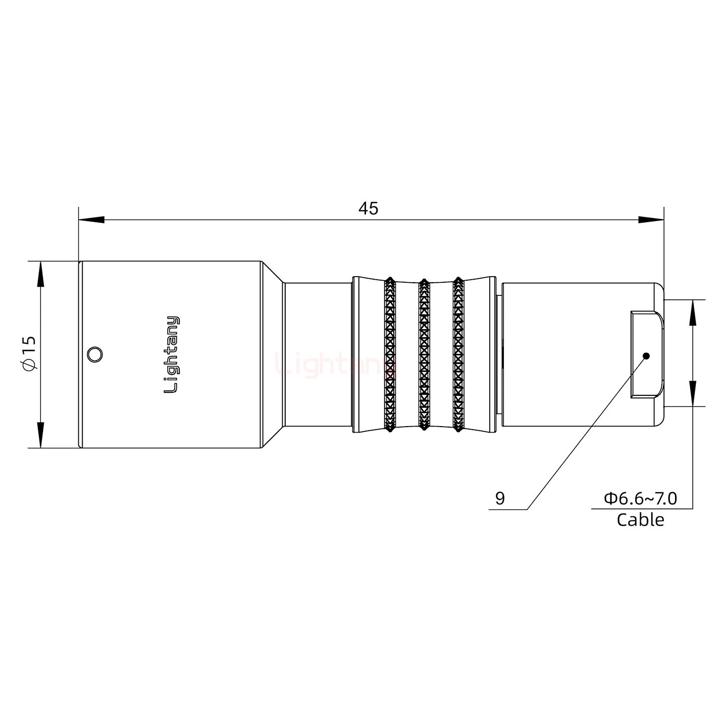 FHG.1K.010.CLAK70推拉自锁弯式插头