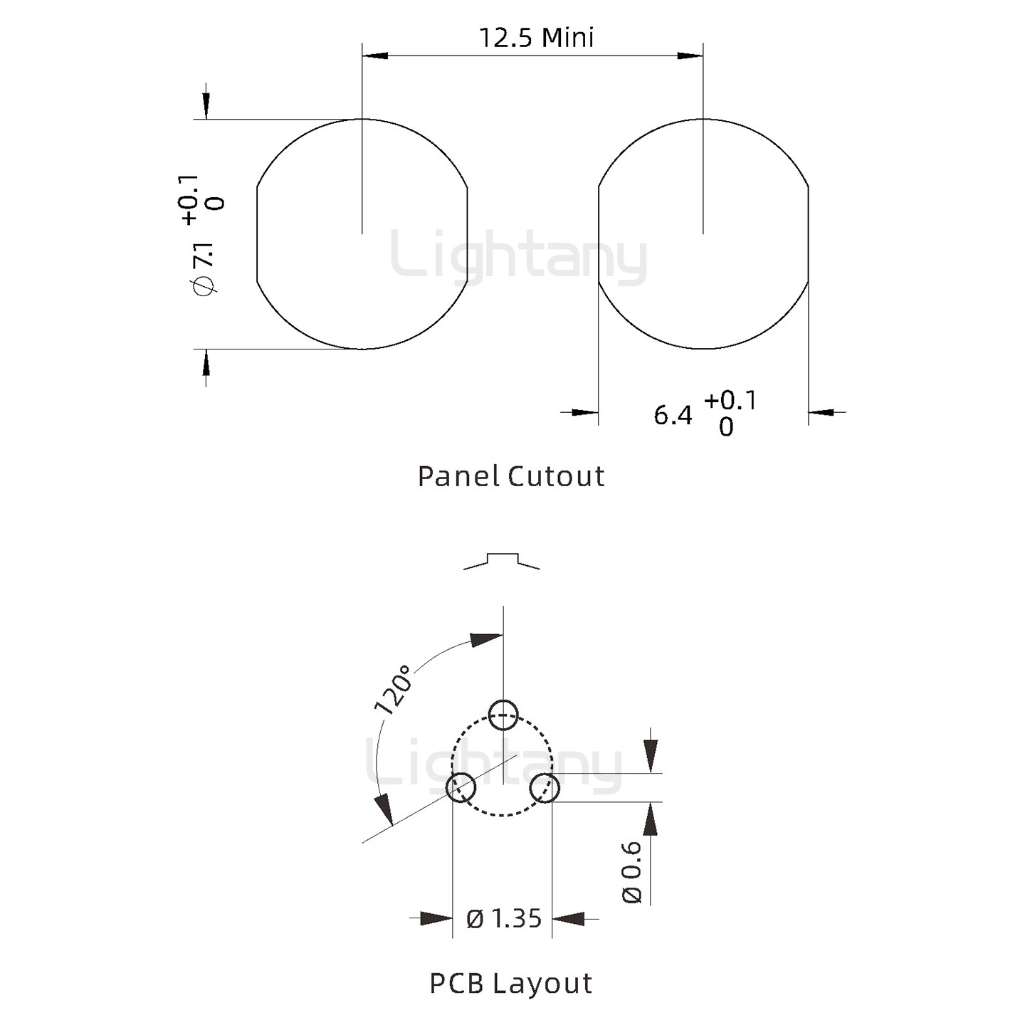 ECG.00.003.CLN推拉自锁双螺母插座 直插板