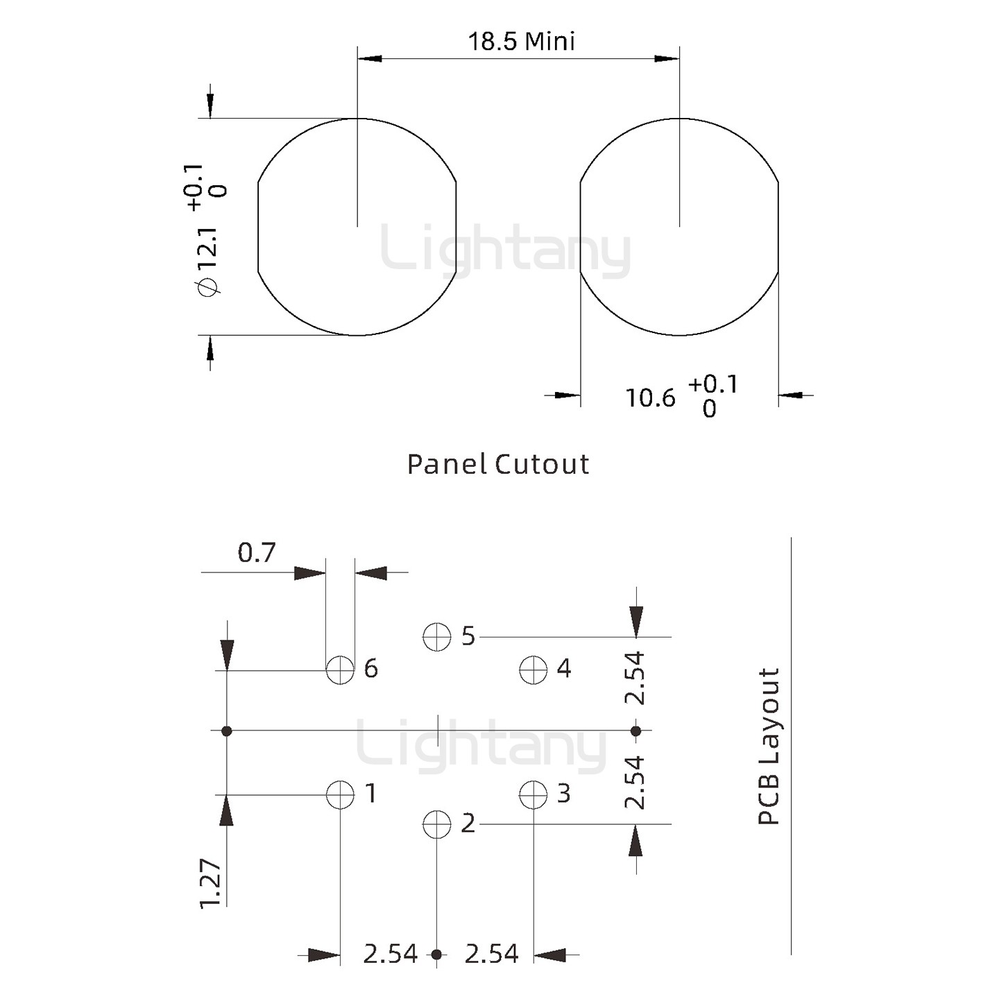 EEG.1B.006.CLV推拉自锁前螺母插座 弯插板