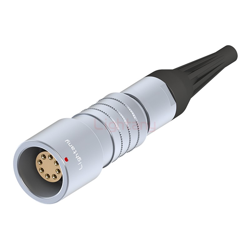 PHG.3K.008.CLLC45Z推拉自锁带护套浮动插座