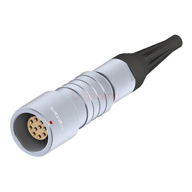 PHG.3K.010.CLLC45Z推拉自锁带护套浮动插座