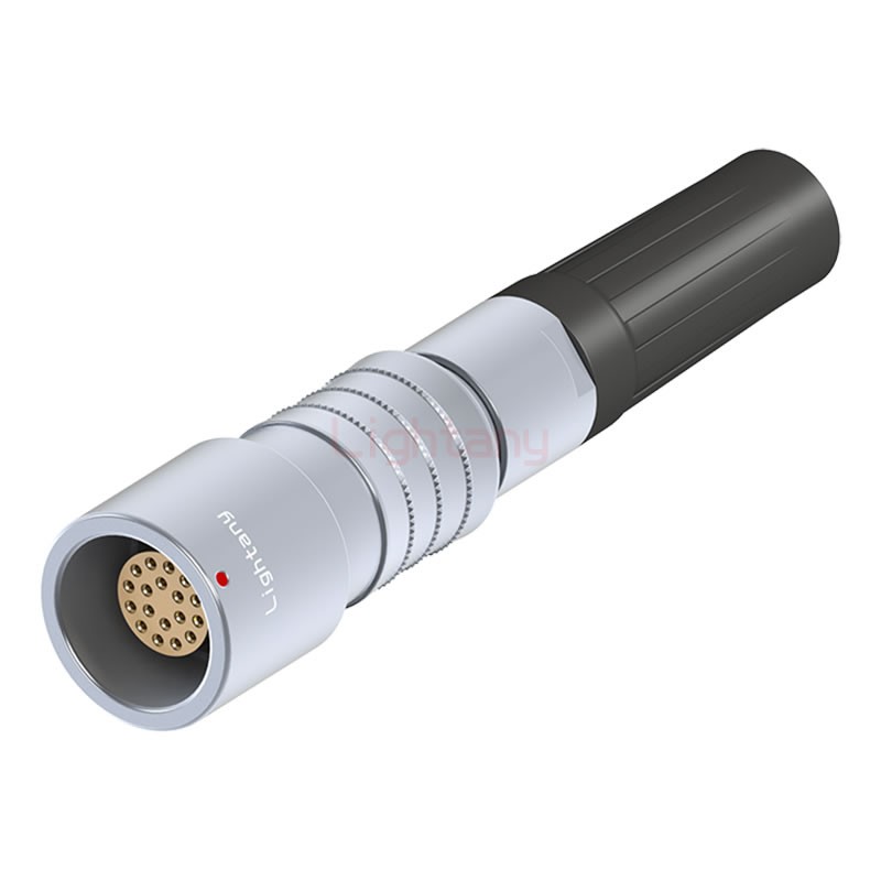 PHG.3K.018.CLLK14Z推拉自锁带护套浮动插座