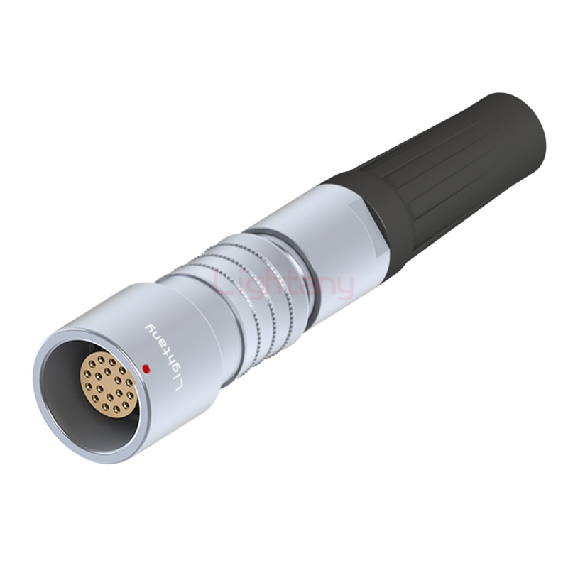 PHG.2K.018.CLLK11Z推拉自锁带护套浮动插座