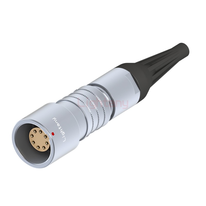 PHG.2K.008.CLLC45Z推拉自锁带护套浮动插座